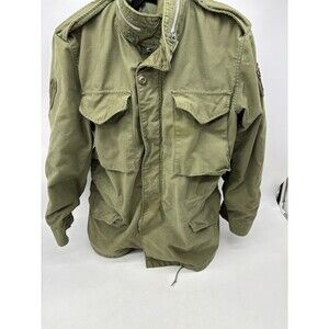 1969 US Army M-65 Field Jacket Cold Weather  Small DSA 100-69-C Screaming Eagle